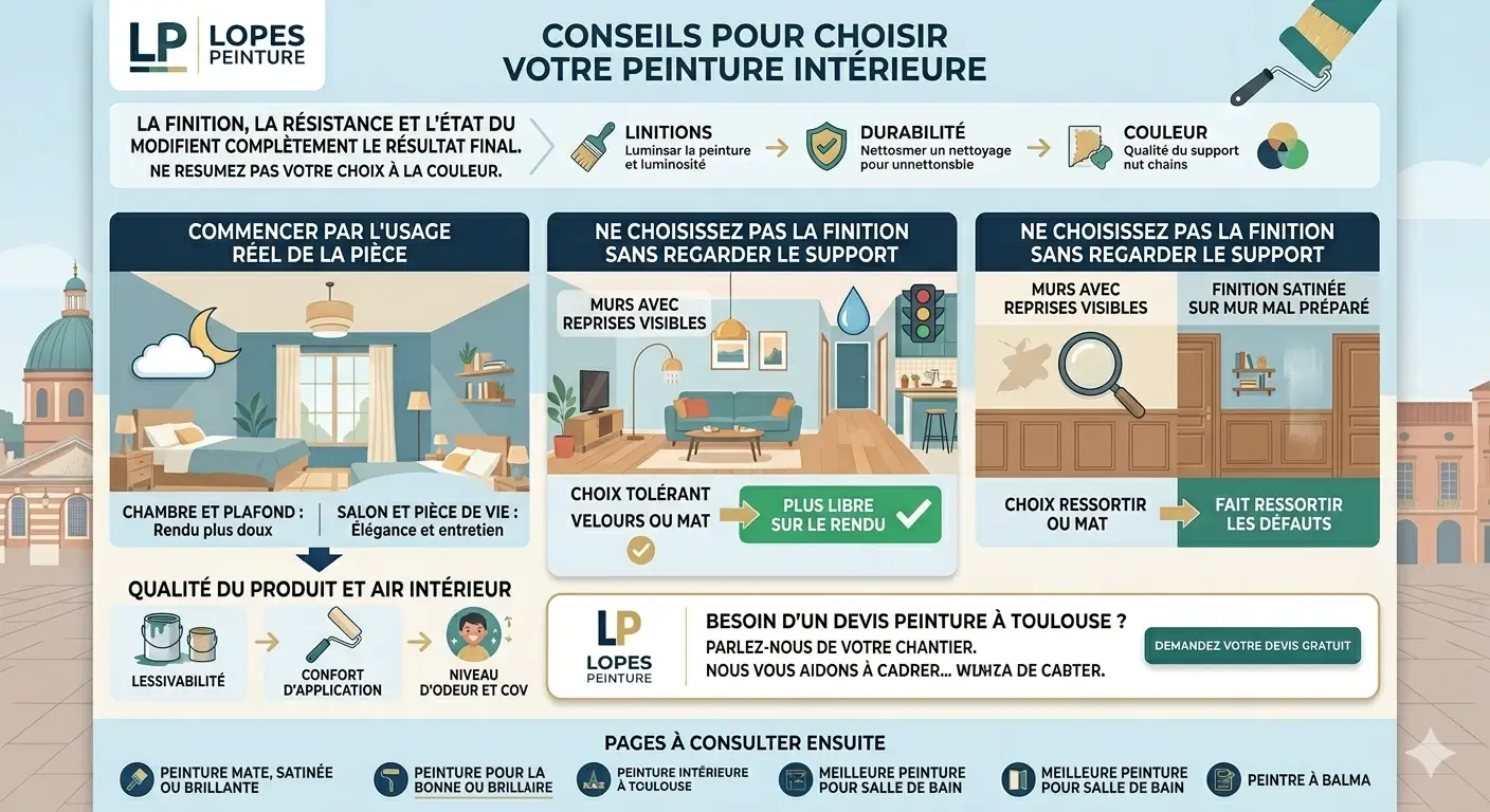 Comment choisir la bonne peinture pour son interieur ?