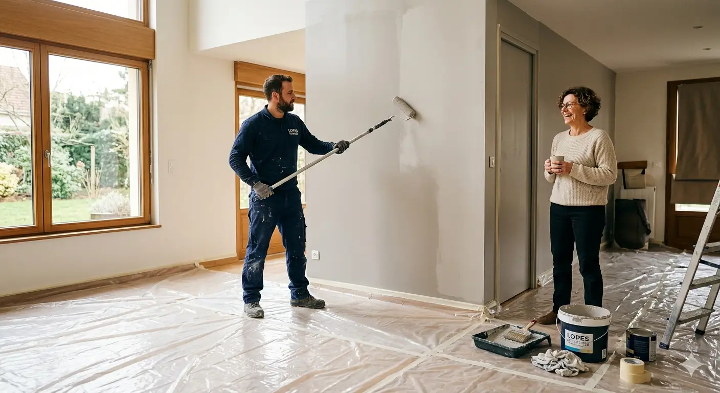 Quel est le budget pour repeindre un appartement de 50, 60 ou 80 m² ?