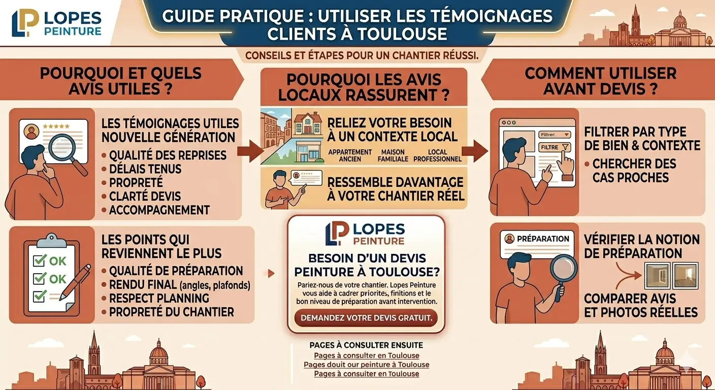 Temoignages clients : ce que disent nos chantiers a Toulouse
